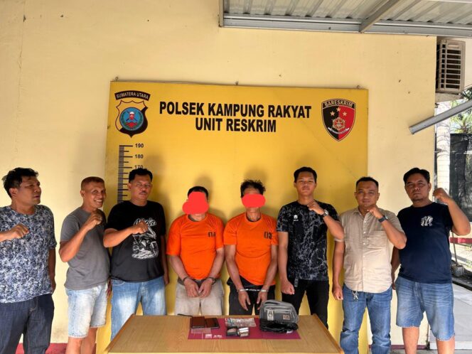 
					Polsek Kampung Rakyat Bongkar Peredaran Sabu di Kebun Sawit, Dua Pria Diamankan dengan Barang Bukti 2,02 Gram