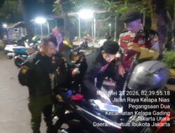 Polsek Kelapa Gading Gelar Apel Kryd Dan Patroli Mobile Antisipasi Tawuran Serta Kejahatan Jalanan