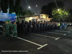 Patroli Dini Hari Polres Metro Jakarta Utara, Tiga Motor Tanpa Dokumen Diamankan