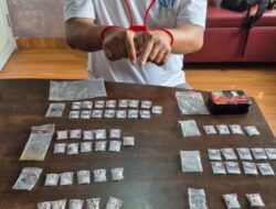 Satnarkoba Polres Metro Jakut Tangkap Bandar Sabu di Kampung Bahari, Puluhan Gram Narkoba Disita