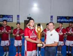 TIM BASKET BHAYANGKARA BRIMOB RAIH JUARA 1 KASAU CUP 2026 BASKETBALL TOURNAMENT