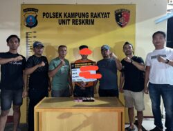 Gas Terus, Polsek Kampung Rakyat Tangkap RAL Pengedar Sabu bersama 8,43 Gram Sabu di Perk Perlabian