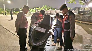 Patroli KRYD dan Razia Stasioner, Polsek Cilincing Perketat Pengawasan Titik Rawan Tawuran dan Begal