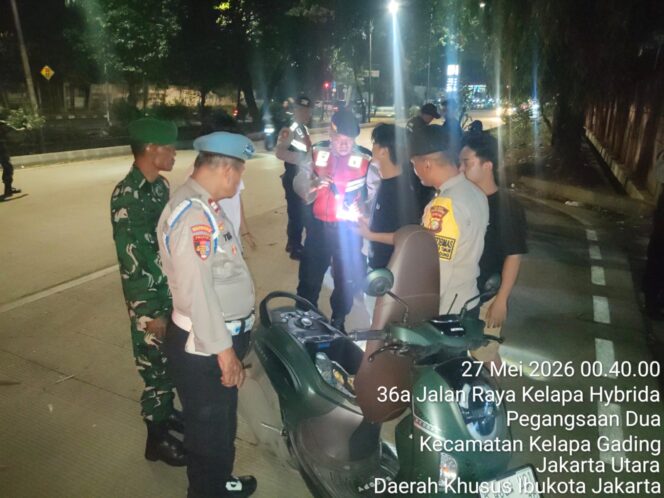 
					Polsek Kelapa Gading Gelar KRYD Malam Hari, Satu Pengguna Sabu Diamankan