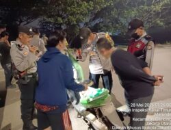Polsek Cilincing Gelar Patroli KRYD dan Razia Stasioner, Antisipasi Tawuran dan Kejahatan Jalanan