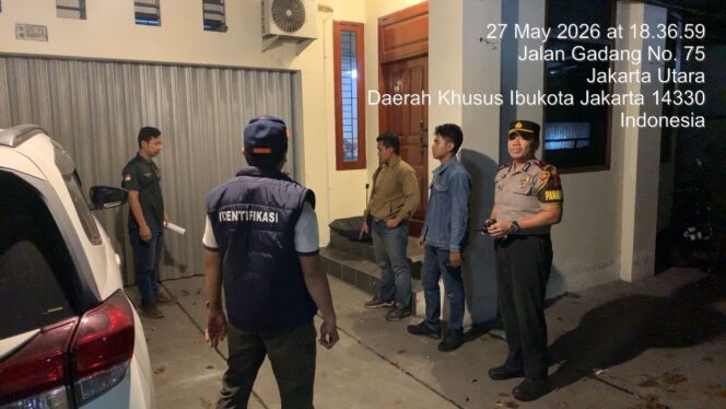 
					Respons Cepat 110, Polres Metro Jakarta Utara Cek TKP Pencurian Motor di Tanjung Priok