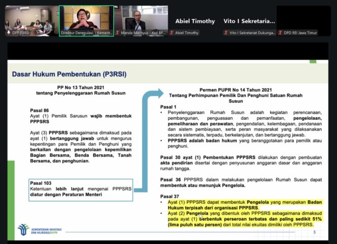 
					Drama Perizinan Rumah Susun Berakhir? BKPM Tegaskan PPPSRS Bukan Pelaku Usaha