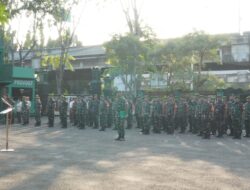 Apel Siaga Dilanjutkan Pengarahan Komandan Kodim 0502/Jakarta Utara