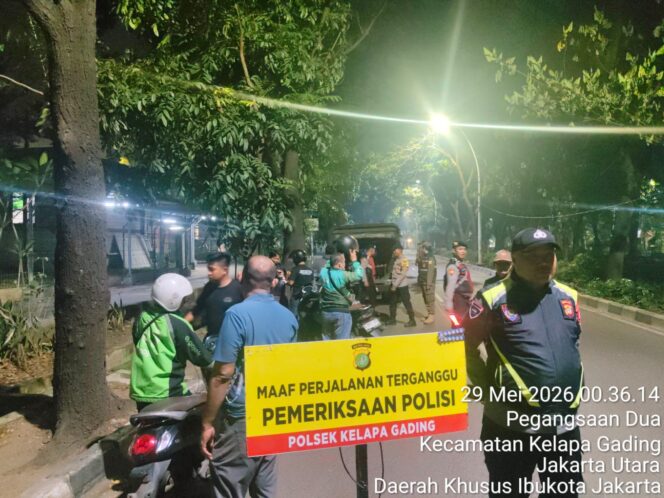 
					Polsek Kelapa Gading Intensifkan Patroli KRYD, Antisipasi Tawuran dan Balap Liar hingga Dini Hari