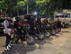 Brimob PMJ Dan Polres Jaksel Patroli Dini Hari di Blok M, Ratusan Pil Terlarang Diamankan