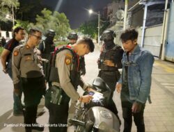 Polres Metro Jakarta Utara Intensifkan Patroli Malam, 80 Personel Diterjunkan Antisipasi Kejahatan Jalanan