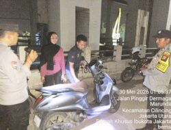 Jaga Jakarta, Jaga Warga: Polsek Cilincing Gelar Patroli Malam dan Razia Stasioner