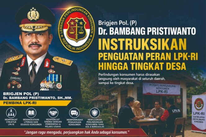 
					LPK-RI Bergerak ke Desa, Bambang Pristiwanto Minta Jajaran Maksimalkan Layanan Pengaduan Konsumen