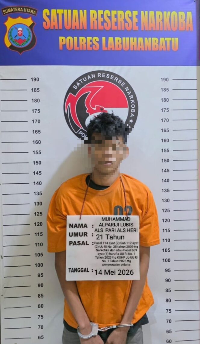 
					Miliki 20 Butir Ekstasi, Polisi Ringkus Seorang Pengedar Obat dan Sabu di Rantauprapat