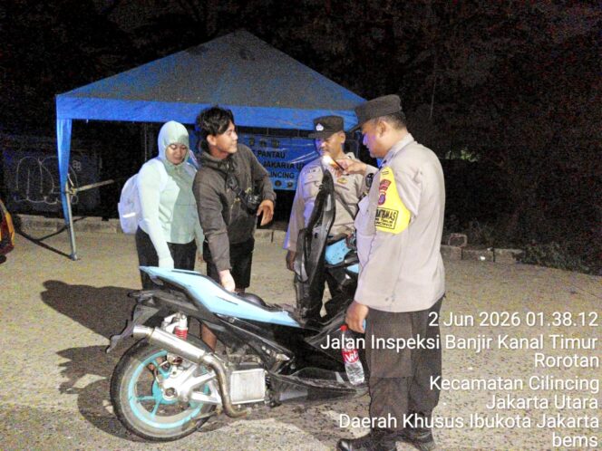 
					Polsek Cilincing Gelar Razia Stasioner dan Patroli KRYD, Antisipasi Tawuran hingga Curanmor