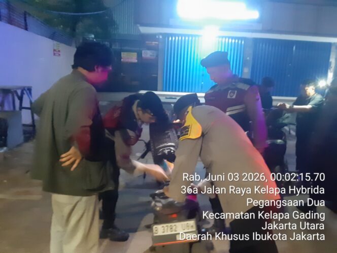 
					Polsek Kelapa Gading Intensifkan Patroli KRYD, Antisipasi Tawuran dan Kejahatan Jalanan