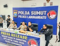 Di bawah Komando AKP Hardiyanto, Satresnarkoba Polres Labuhanbatu Sikat 91 Tersangka dan Sita Kilogram Narkotika