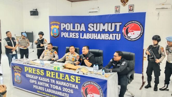 
					Di bawah Komando AKP Hardiyanto, Satresnarkoba Polres Labuhanbatu Sikat 91 Tersangka dan Sita Kilogram Narkotika