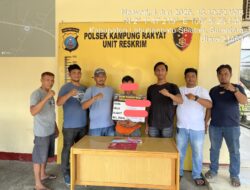 Polsek Kampung Rakyat Ringkus Pelaku Pencurian Emas dan Uang Tunai di Tanjung Medan, Kerugian Korban 11 Juta Lebih