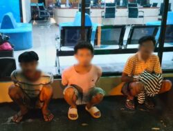 Patroli Brimob PMJ dan Polres Amankan 3 Terduga Pengguna Sabu Saat Patroli Dini Hari di Jakarta Utara
