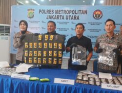 Polres Metro Jakarta Utara Ungkap Peredaran Liquid Vape Mengandung Narkotika Senilai Rp1,5 Miliar