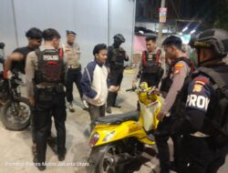 Polres Metro Jakarta Utara Gelar KRYD dan Razia Stasioner, Lima Orang Diamankan untuk Pemeriksaan