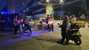 Polsek Pademangan Intensifkan Patroli KRYD dan Razia Stasioner untuk Jaga Kondusivitas Wilayah