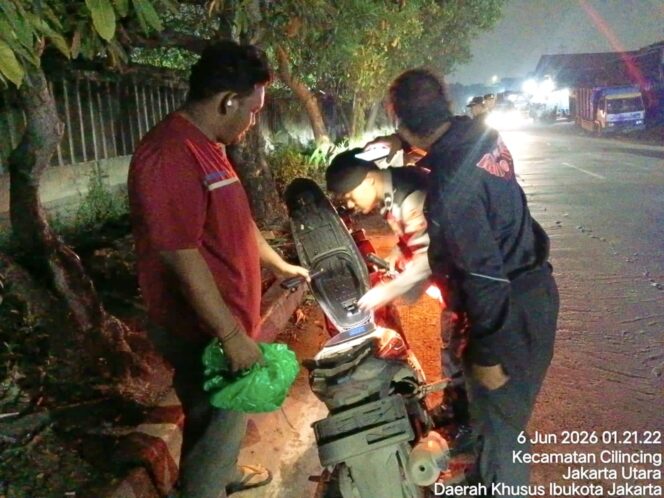 
					Razia Stasioner dan Patroli Mobile, Polsek Cilincing Pastikan Wilayah Tetap Kondusif
