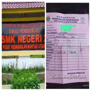 Pungli Uang Komite Kepala SMK Negeri 2 Rantau Utara Bakal Dilaporkan ke Tipikor, Dugaan Pengelolaan Dana BOS dan Pungutan SPP Tuai Sorotan