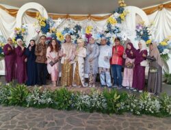 Dihadiri Ketua Umum GPIB, Pernikahan Naufal dan Mita Berlangsung Hangat dan Meriah