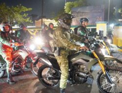 Tekan Kriminalitas, Dandim 0502/JU Pimpin Patroli Malam di Wilayah Jakarta Utara