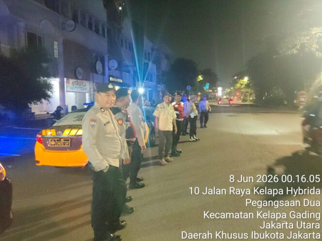 
					Patroli Skala Sedang Polsek Kelapa Gading Intensifkan Operasi Cipta Kondisi di Pegangsaan Dua