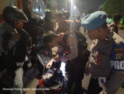 Razia Stasioner dan Patroli Mobile di Danau Sunter Selatan, Polisi Pastikan Jakarta Utara Aman dari Gangguan Kamtibmas
