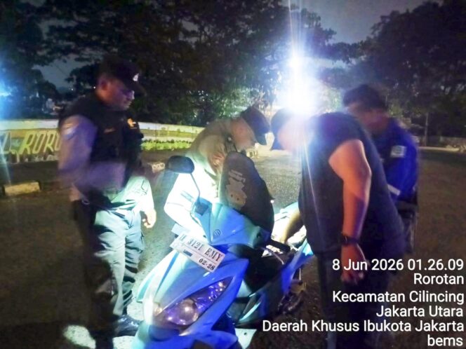 
					Polsek Cilincing Gelar Patroli KRYD dan Razia Stasioner, Antisipasi Tawuran hingga Kejahatan Jalanan