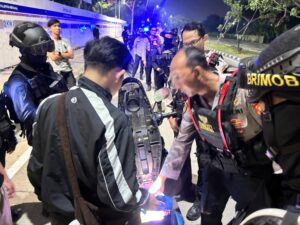 Jaga Jakarta Utara Tetap Aman, Polisi Gelar Razia Stasioner dan Patroli KRYD di Titik Rawan