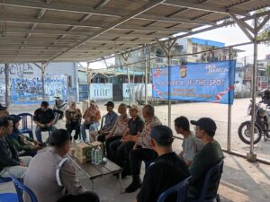 Jaga Jakarta On The Spot, Kapolsek Koja Ingatkan Bahaya Curanmor dan Tawuran Remaja