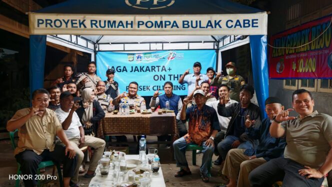 
					Jaga Jakarta On The Spot, Kapolsek Cilincing Ajak Warga Aktifkan Siskamling dan Bijak Bermedia Sosial