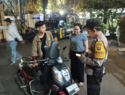 Jaga Jakarta, Jaga Lingkungan: Polsek Metro Penjaringan Amankan 12 Kendaraan dalam KRYD Antisipasi Tawuran dan Kejahatan Jalanan
