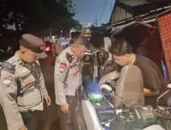 Polsek Koja Gelar KRYD dan Patroli Stasioner, Antisipasi Tawuran dan Kejahatan Jalanan