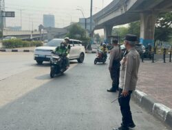 Polsek Koja Lakukan Penyekatan Pelajar dan Massa Anarko, Antisipasi Unjuk Rasa ke Jakarta Pusat