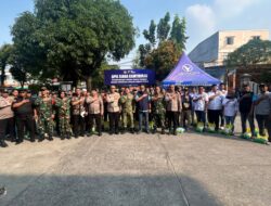 Polsek Koja Gelar Apel Sabuk Kamtibmas, Perkuat Sinergi Masyarakat Dukung Program Jaga Jakarta