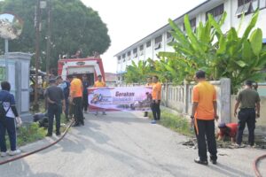 Sambut HUT Bhayangkara Ke 80 Tahun 2026, Sat Reskrim Polres Labusel Gelar Aksi Indonesia Asri di Kotapinang