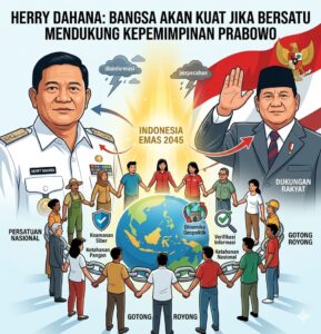 Herry Dahana: Dukungan dan Partisipasi Rakyat Menjadi Kekuatan Bangsa Menghadapi Ketidakpastian Global