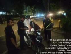 Polsek Kelapa Gading Gelar Apel KRYD dan Operasi Kepolisian Rutin, Antisipasi Begal hingga Kejahatan Jalanan
