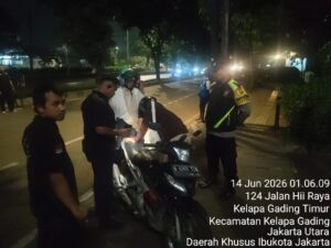 Polsek Kelapa Gading Gelar Apel KRYD dan Operasi Kepolisian Rutin, Antisipasi Begal hingga Kejahatan Jalanan