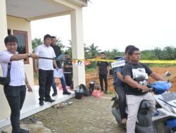 Satreskrim Polres Labusel Gelar Rekonstruksi Kasus Tewasnya Wanri Tambak di Hutagodang, Tersangka Peragakan 17 Adegan