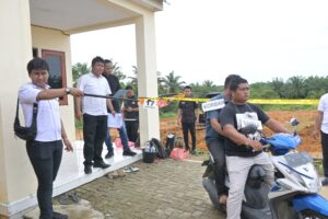 Satreskrim Polres Labusel Gelar Rekonstruksi Kasus Tewasnya Wanri Tambak di Hutagodang, Tersangka Peragakan 17 Adegan
