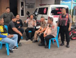 Jaga Jakarta On The Spot, Wakapolsek Pademangan Ajak Warga Aktif Jaga Keamanan Lingkungan