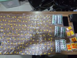 Polres Metro Bekasi Sita 1.232 Butir Obat Daftar G di Cibarusah Bekasi