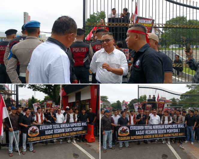 
					BUKAN SOAL JUMLAH MASSA, TETAPI SOAL KEADILAN: AKSI JILID II DI MAPOLDA SUMUT GUNCANG TUNTUTAN TERHADAP POLRES NIAS